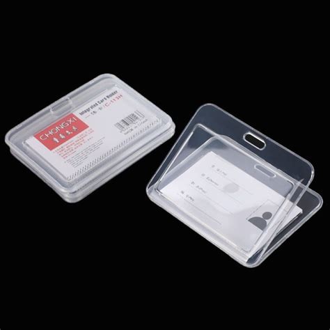 Transparent Plastic Id Card Holder Pp08 At Rs 4 5 Piece In New Delhi