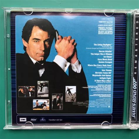 John Barry James Bond 007 The Living Daylights Film Soundtrack Cd Bonus Tracks £45 00 Picclick Uk