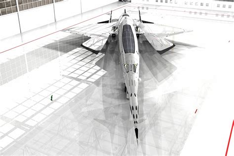 Hyper Sting Concept A Dream Of Future Supersonic Airplane As