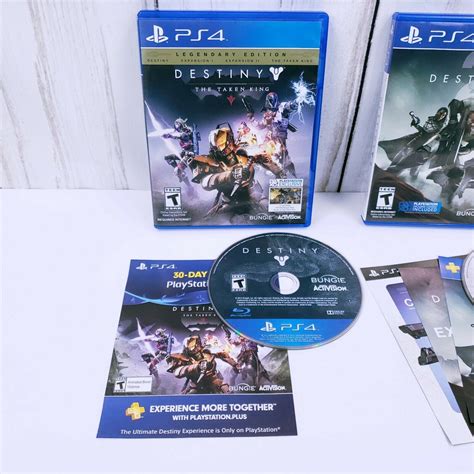 Destiny 1 And 2 The Taken King Legendary Edition Playstation Ps4 Video