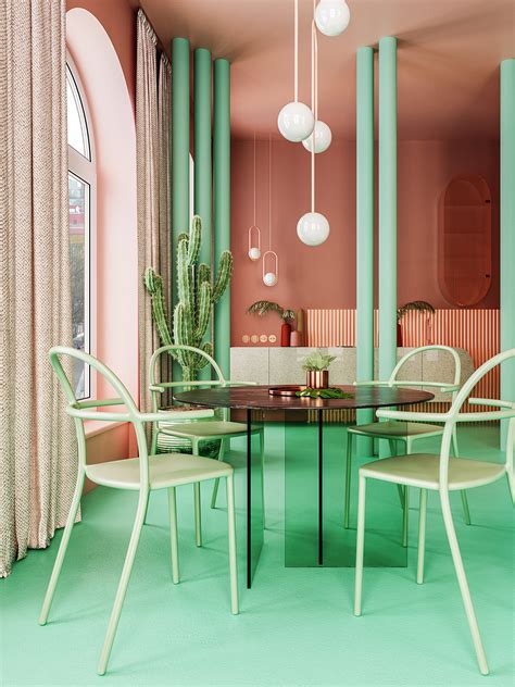 Dan Daily Architecture News Reutov Design Creates A Pink And Green