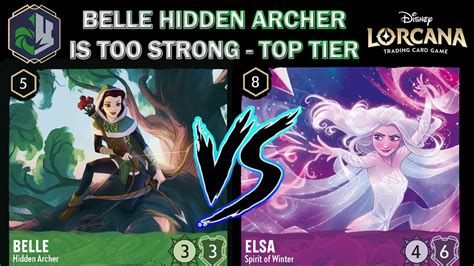 BELLE HIDDEN ARCHER HAND LOOP EMERALD STEEL CONTROL IS COMING