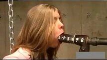 What S The Name Of This Cute Blonde Deepthroating A Dildo Into The Attic 1724458