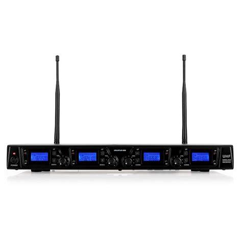 UHF 550 Quartet2 UHF Wireless Microphone Set 4 Channel