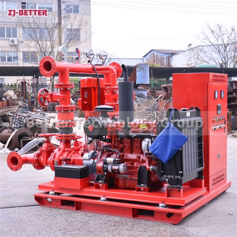 Edj Fire Fighting Pump System With Diesel Pumpelectric Pumpjockey