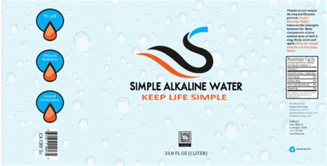 Water Label Design on Behance