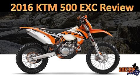 2016 Ktm 500 Exc Specs