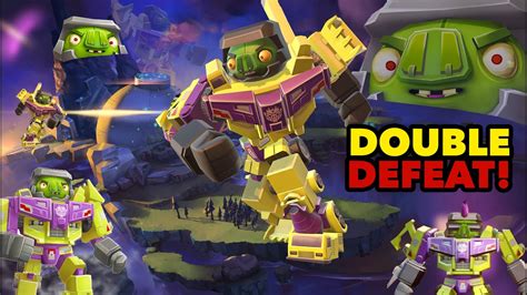 Angry Birds Transformers Challenge Run Devastator Youtube