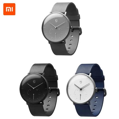 Xiaomi Mijia водонепроницаемые кварцевые часы Смарт-браслет Bluetooth ...
