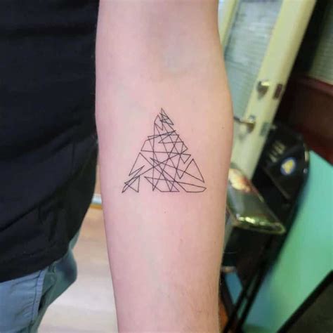 20 Impressive Triangle Tattoo Ideas That'll Leave You In Awe