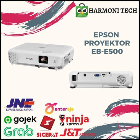 Jual Epson Eb E500 Xga 3lcd Projector Shopee Indonesia