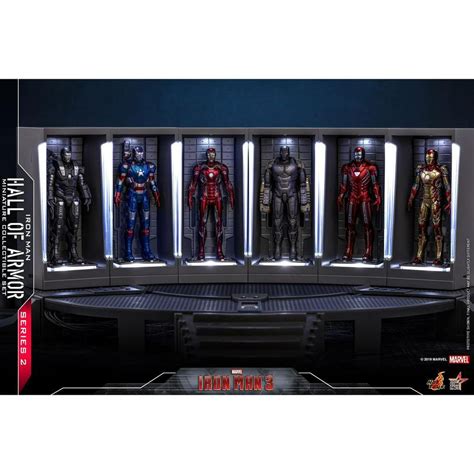 野獸國 Hot Toys MMSC014 MMSC020 復仇者聯盟 鋼鐵人 迷你格納庫 套裝組 蝦皮購物