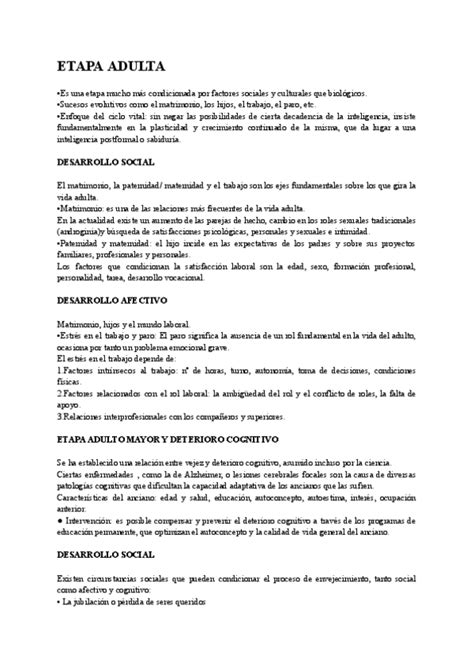 Resumen T Psicosocial Pdf