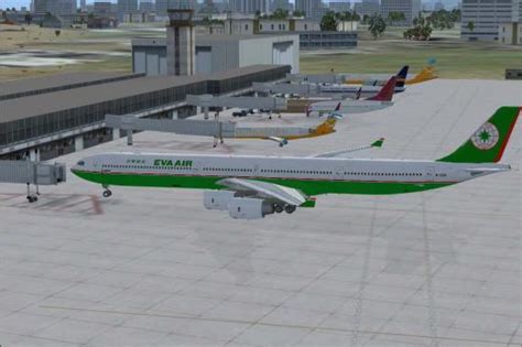 Eva Air Airbus A330 200 For Fs2004