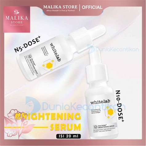 Jual Whitelab White Brightening N Dose Wajah Serum Lab Mencerahkan