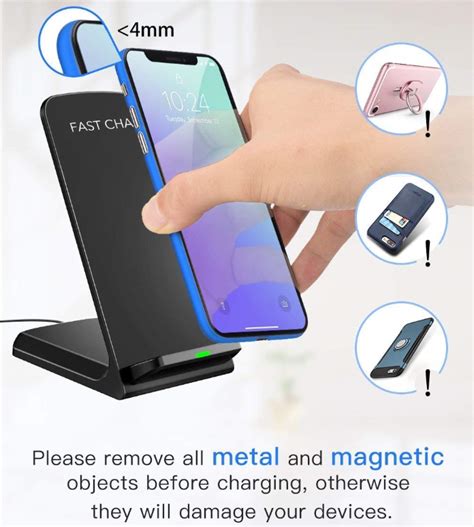Уникално безжично зарядно FAST CHARGE, пести време, удължава живота на ...