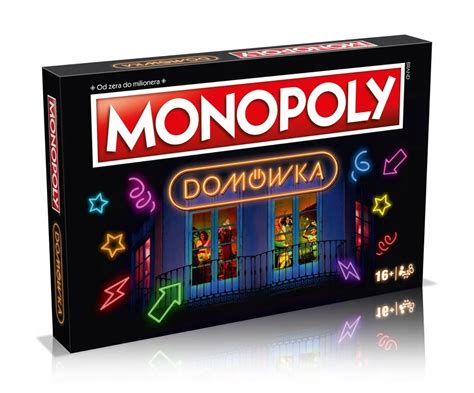 Oryginalna Gra planszowa Winning Moves Monopoly DOMÓWKA Wersja Polska