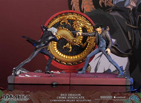 Cowboy Bebop Red Dragon Crime Syndicate Statue 35cm Shopforgeek