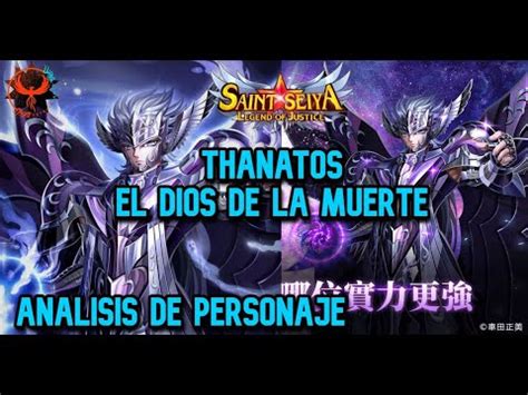 Thanatos el Dios de la Muerte Análisis de Personaje SS LoJ YouTube