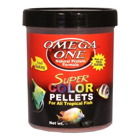 Omega One Small Super Color Pellets Sinking