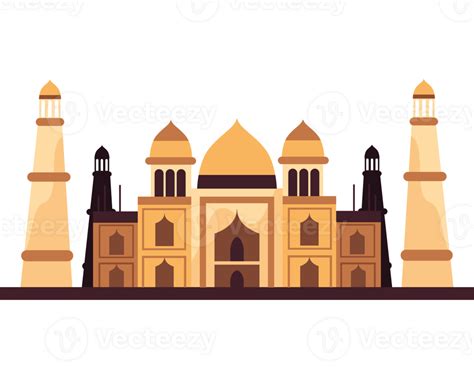 The Taj Mahal A Famous Building In India 49025836 PNG