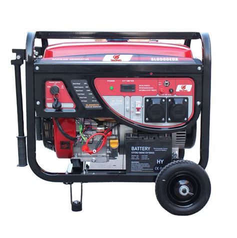 E Slong Brand Portable Home Use 5kw Electric Start Gasoline Generator