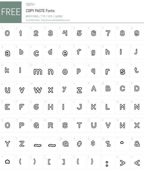 Free Font Copy Paste - This copy and paste fonts generator converts ...