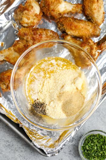 Garlic Parmesan Wings Spend With Pennies