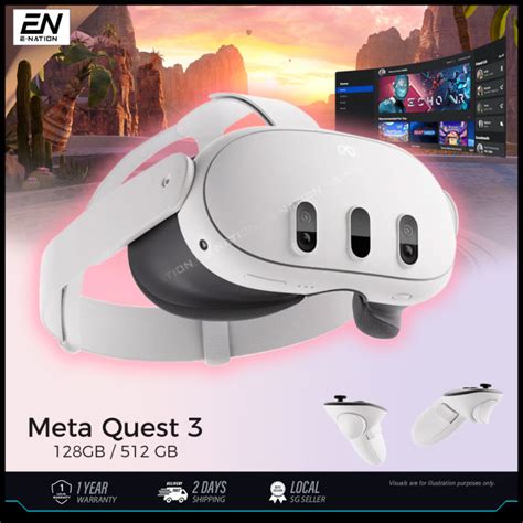 [ready Stock] Meta Oculus Quest 3 Oculus Quest 2 Advanced All In One