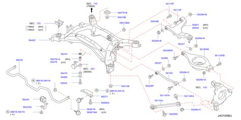 Infiniti G37 3 7L V6 MT 2WD 4WAS SEDAN SPORT PREMIUM Alignment Pinion