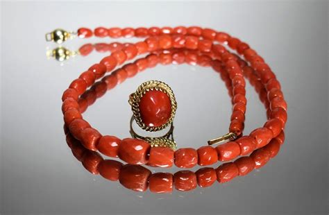 Proantic Collier En Corail Sicile Sciacca