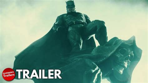 Zack Snyders Justice League Batman Trailer 2021 Dc Superhero Movie