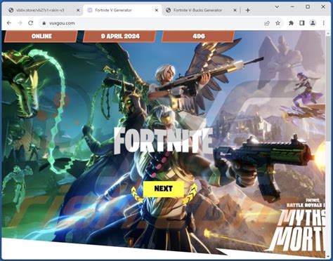 Fortnite V-Bucks Generator Scam - Removal and recovery steps (updated)