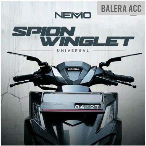 Jual Spion Winglet Nemo Vario Nmax Adv Pcx Aerox Semua Motor Bisa Pakai