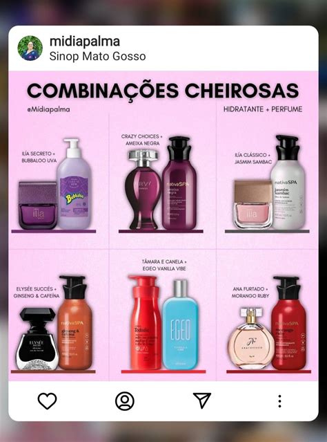 Combinações cheirosas Produtos de beleza Diy produtos de beleza