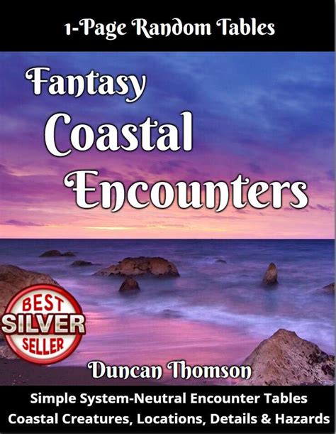 Fantasy Underwater Encounters One Page Random Tables Chaos Gen 1