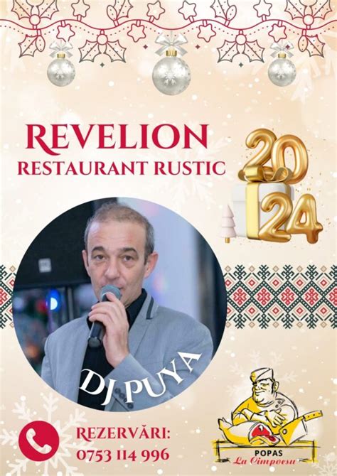 Roman Petrecere De Revelion La Restaurantul Rustic Popas Cimpoe U