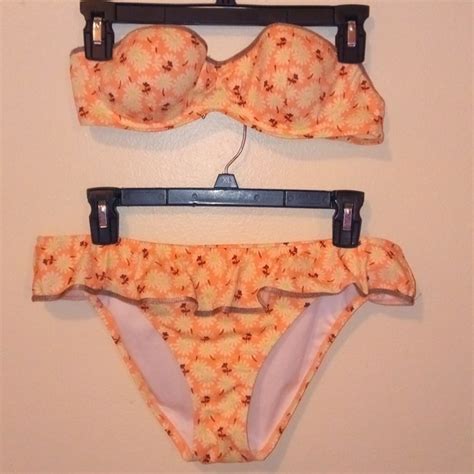 Victoria S Secret Swim Victorias Secret Floral Bikini Swim Suit Poshmark