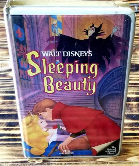 Sleeping Beauty Vhs Black Diamond Classic Animated Vintage