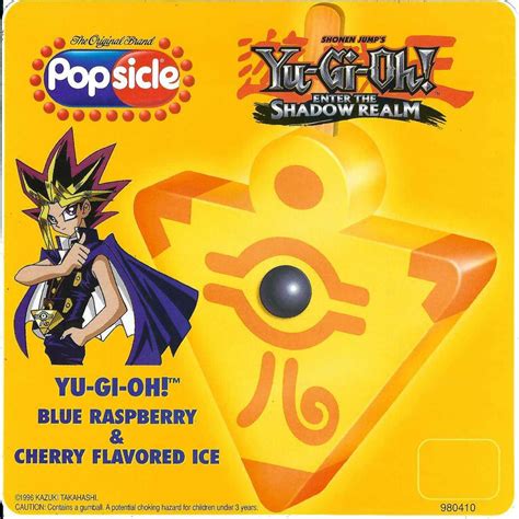 Yu Gi Oh Popsicle Ice Cream Truck Sticker Classic 6 X 6 FREE