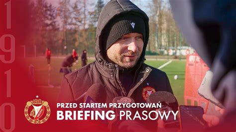 Trener Daniel Myśliwiec przed startem przygotowań Widzewa Łódź YouTube