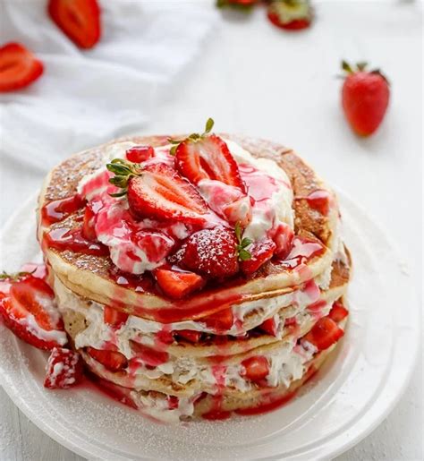 Strawberry Cake Mix Pancakes Marcelino Grover