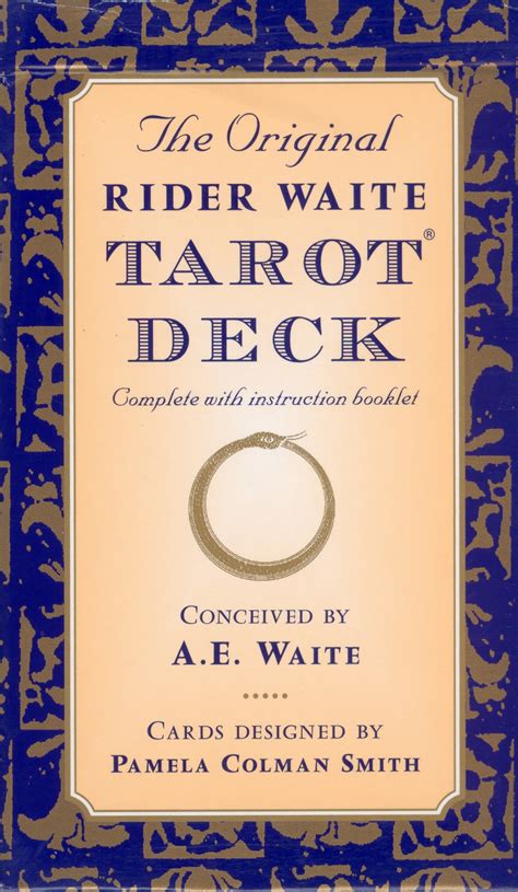 The Original Rider Waite Tarot Deck by A.E. Waite - Penguin Books Australia