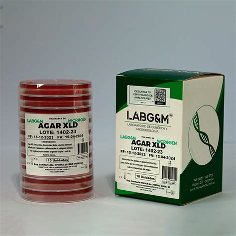 Agar XLD Microgen Ltda