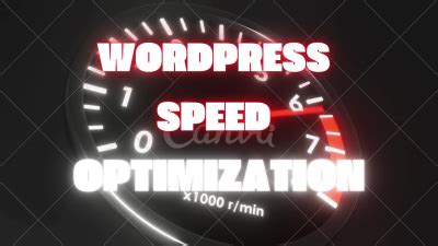 WordPress Website Speed Optimization Upwork