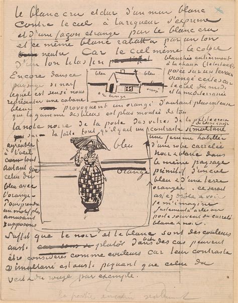 Letter 6, page 3 | Vincent van Gogh's Letters to Émile Bernard | The ...