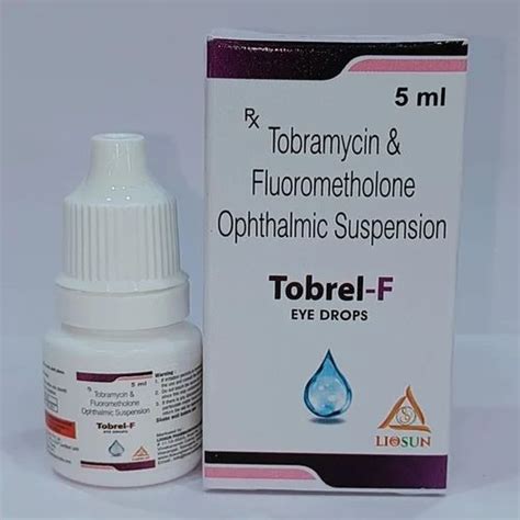 Tobrel F Tobramycin Fluorometholone Opthalmic Suspension 5 Ml At Rs