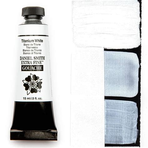 Daniel Smith Extra Fine Gouache Titanium White 15ml Tube Jerrys