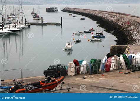 Brixham harbour stock photo. Image of boats, ocean, brixham - 19694082