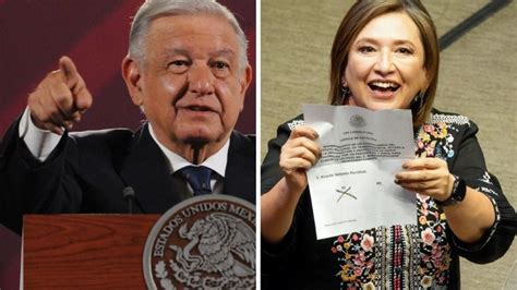 AMLO destapa a Xóchitl Gálvez como la candidata de la oposición rumbo